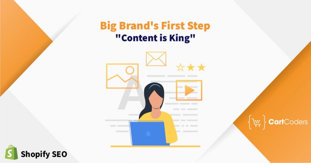 Big Brand’s first Step — “Content is King”